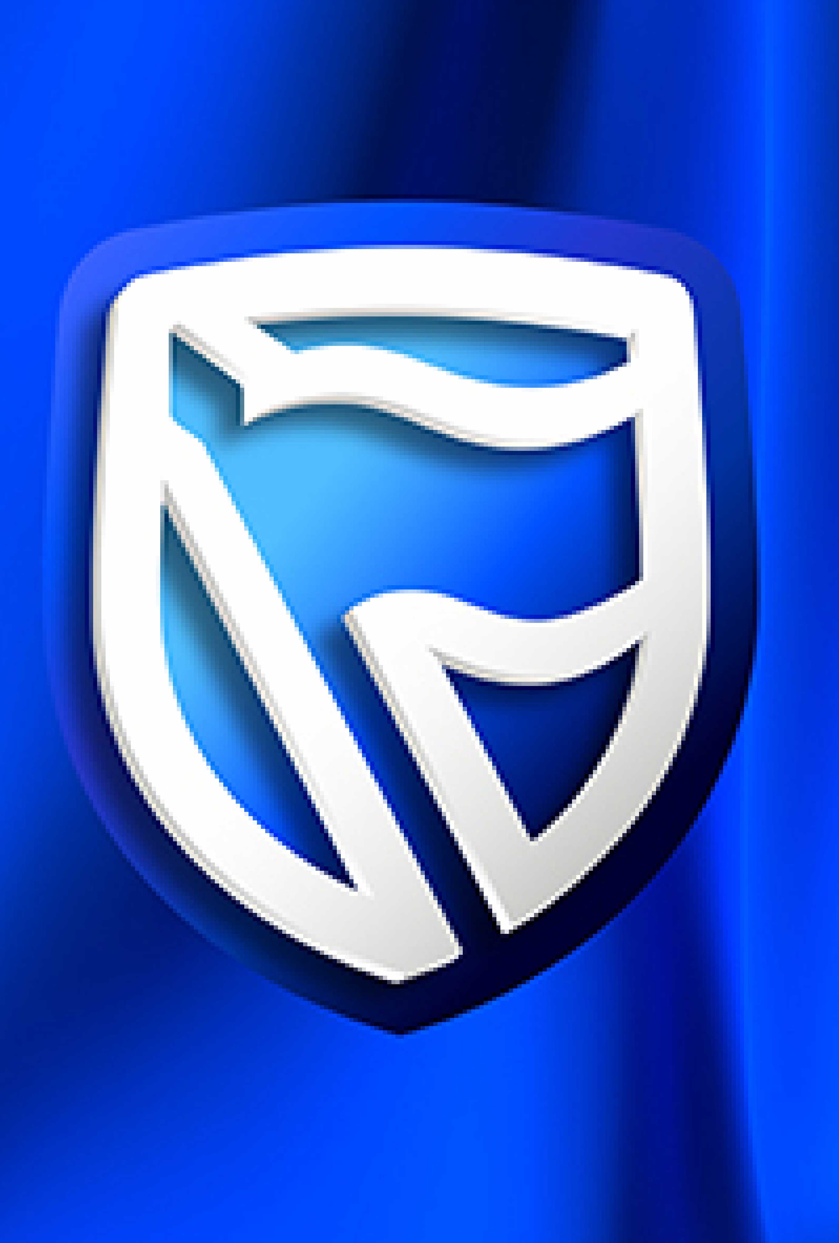 Stanbic Bank store logo at Westgate Shopping Mall
