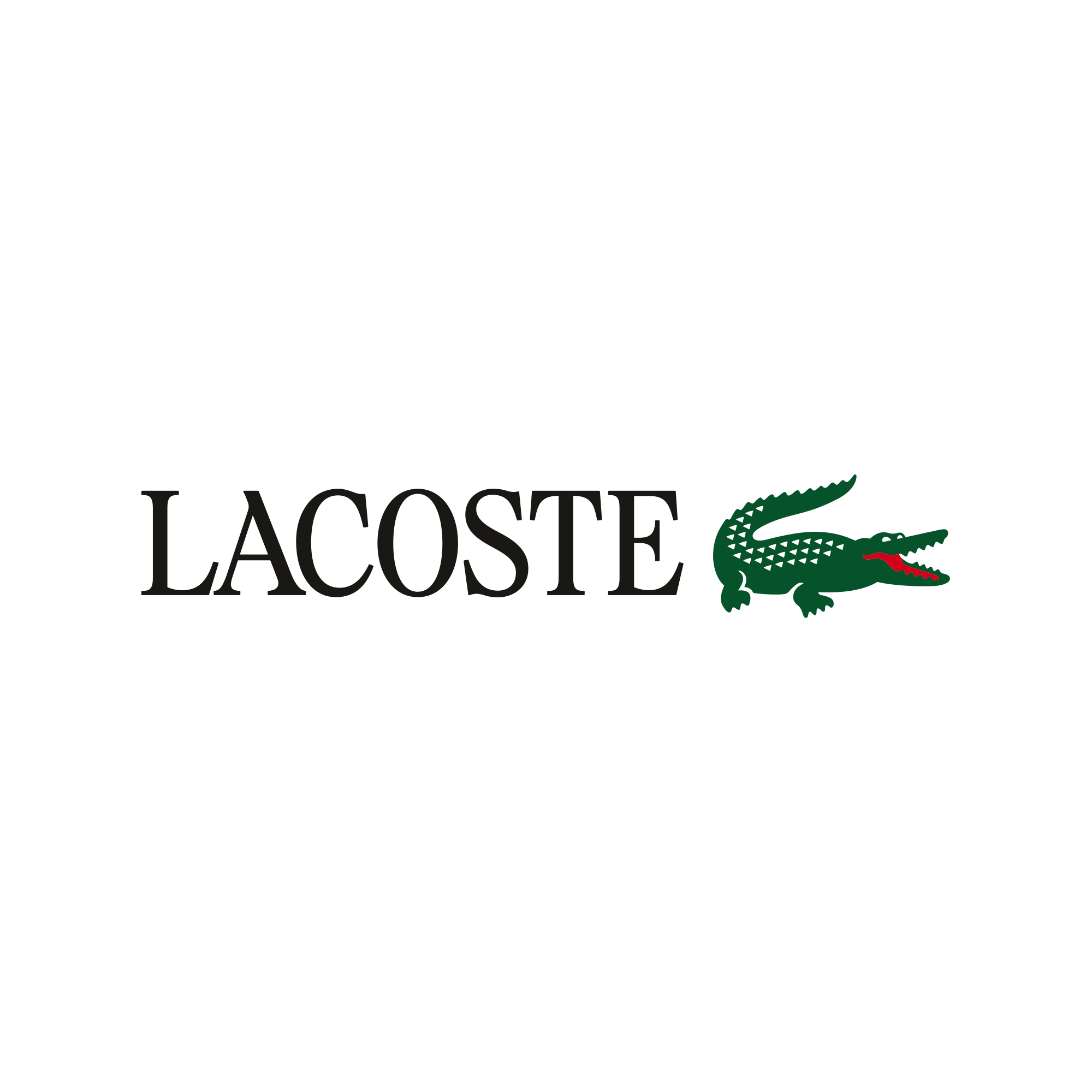 Lacoste store logo at Westgate Shopping Mall